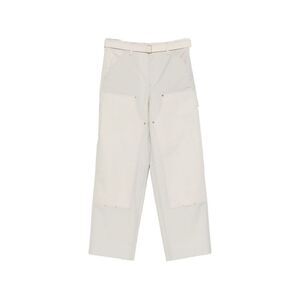 Sacai X Carhartt Wip Men Wool Blend Trousers
